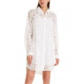 Marccain Sports - SS 21 30W92 Wit hemdkleed broderie anglaise